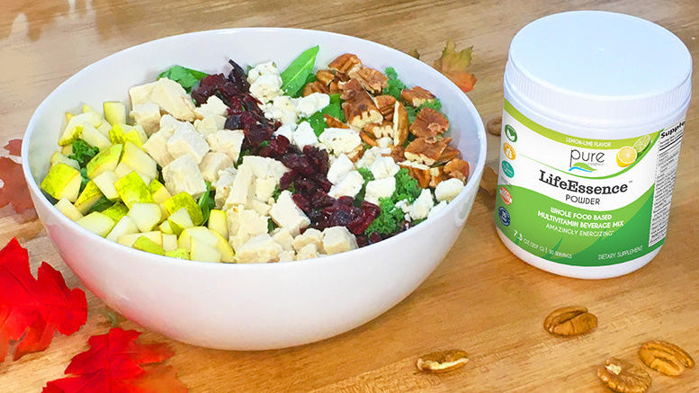 Crisp Autumn Chicken Salad with LifeEssence™ Vinaigrette
