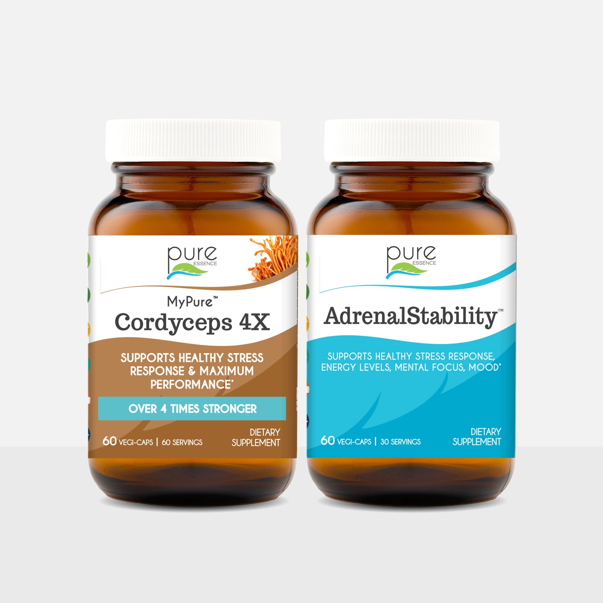 Stress & Energy Balance Bundle Pure Essence Labs