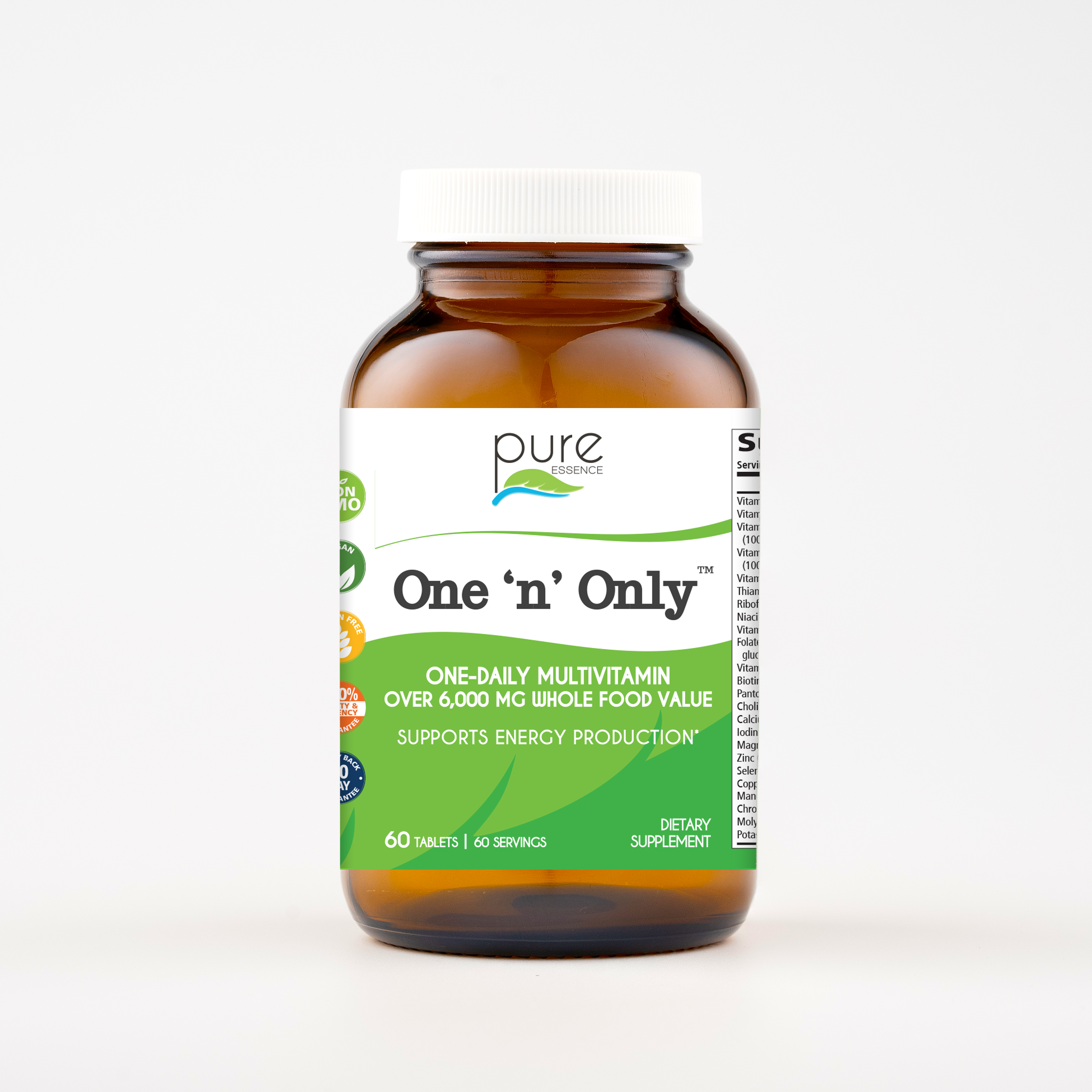One 'n' Only™ General Health Pure Essence Labs 60 Servings