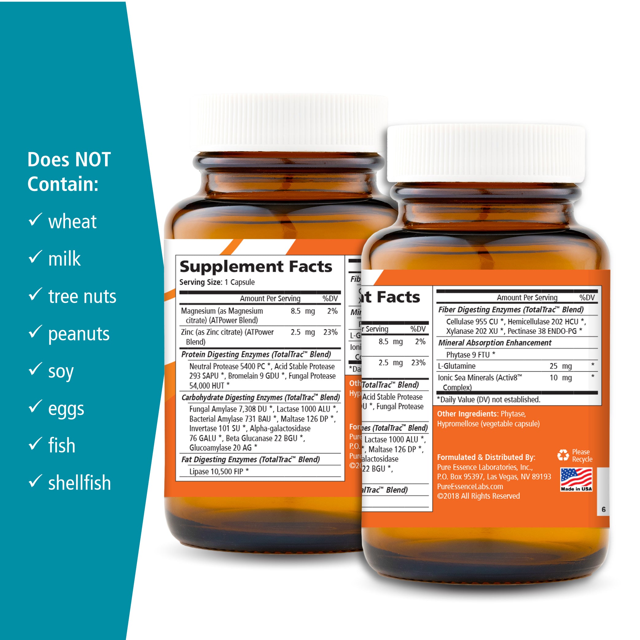 Real-Zymes™ KETO Gut Pure Essence Labs