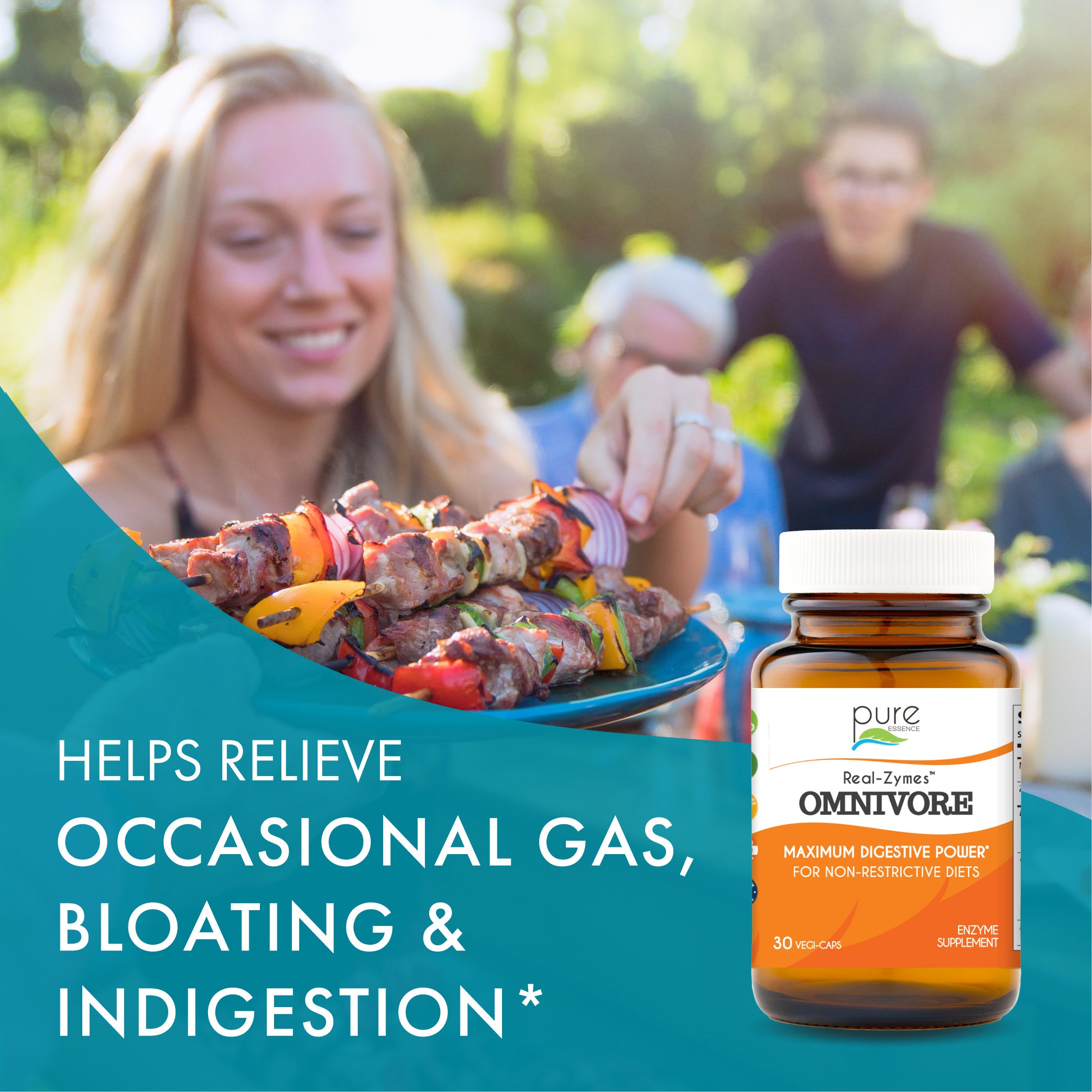 Real-Zymes™ OMNIVORE Gut Pure Essence Labs