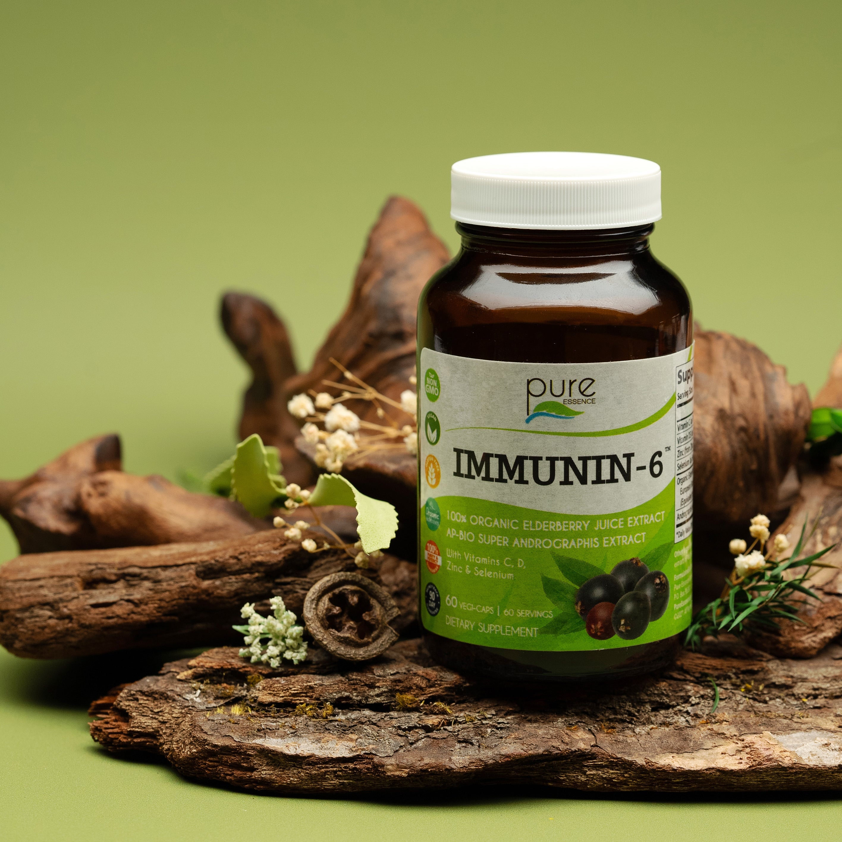 IMMUNIN-6™ Immune Support Pure Essence Labs