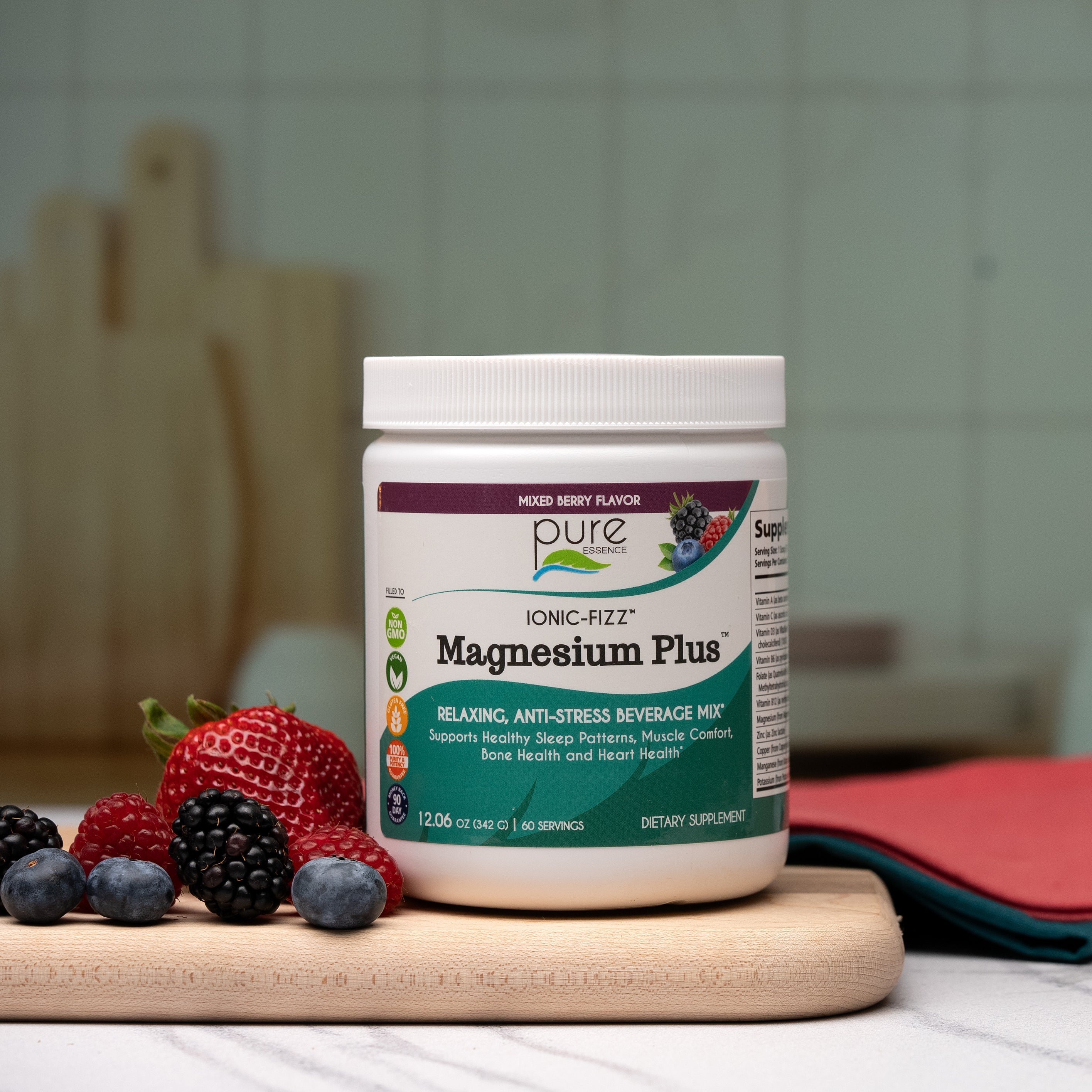 Ionic-Fizz™ Magnesium Plus™ Stress & Mood Pure Essence Labs