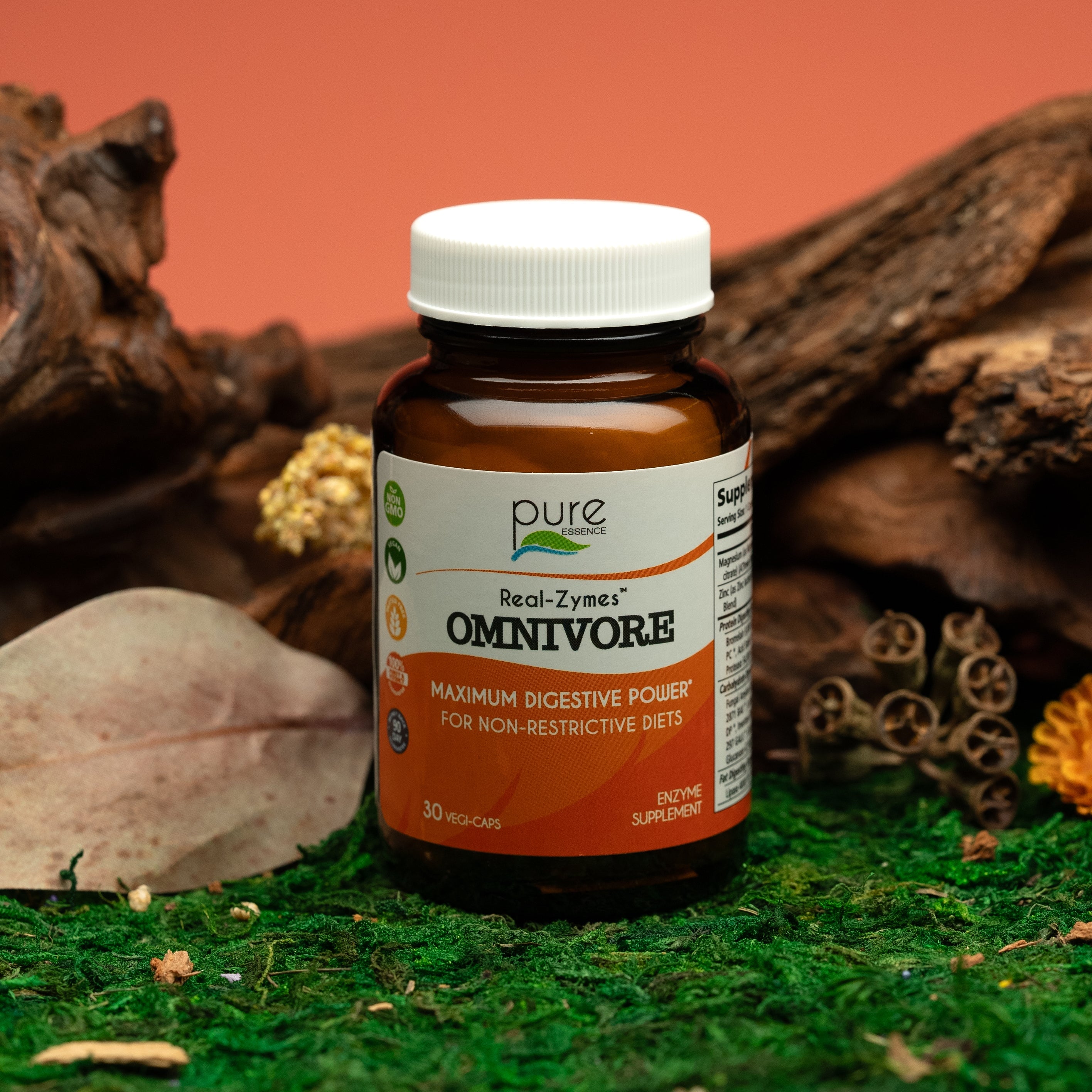 Real-Zymes™ OMNIVORE Gut Pure Essence Labs