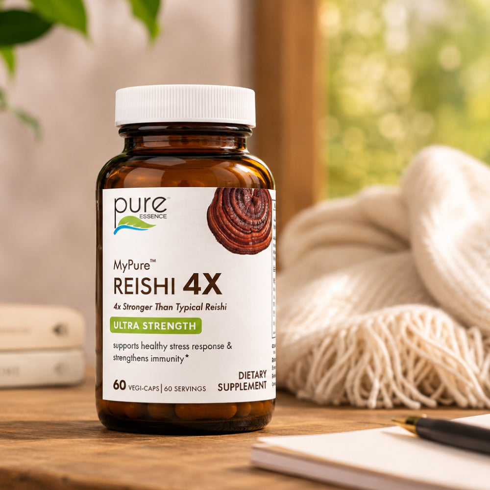 MyPure™ Reishi 4X Mushroom Pure Essence Labs