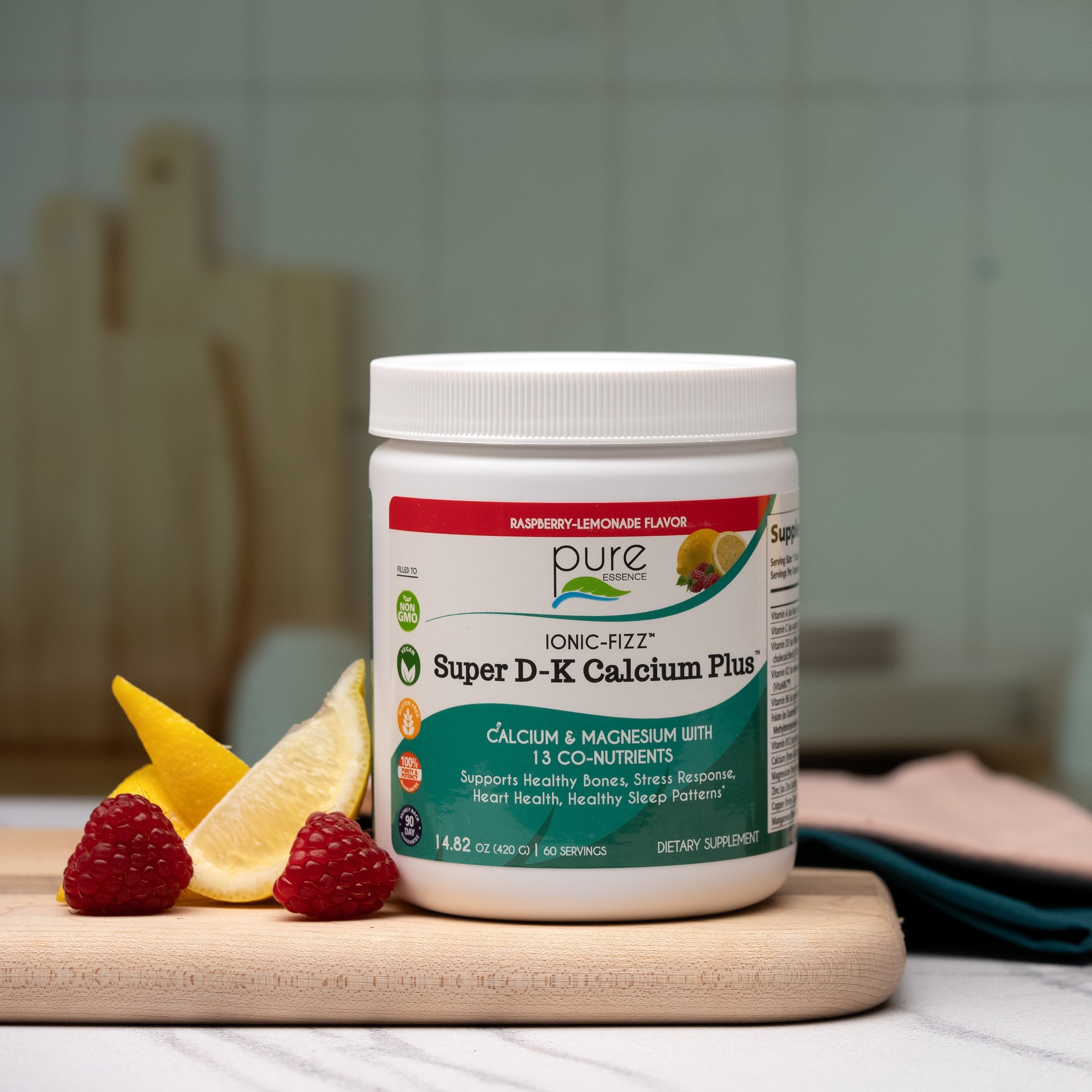 Ionic-Fizz™ Super D-K Calcium Plus™ Bone & Joint Pure Essence Labs
