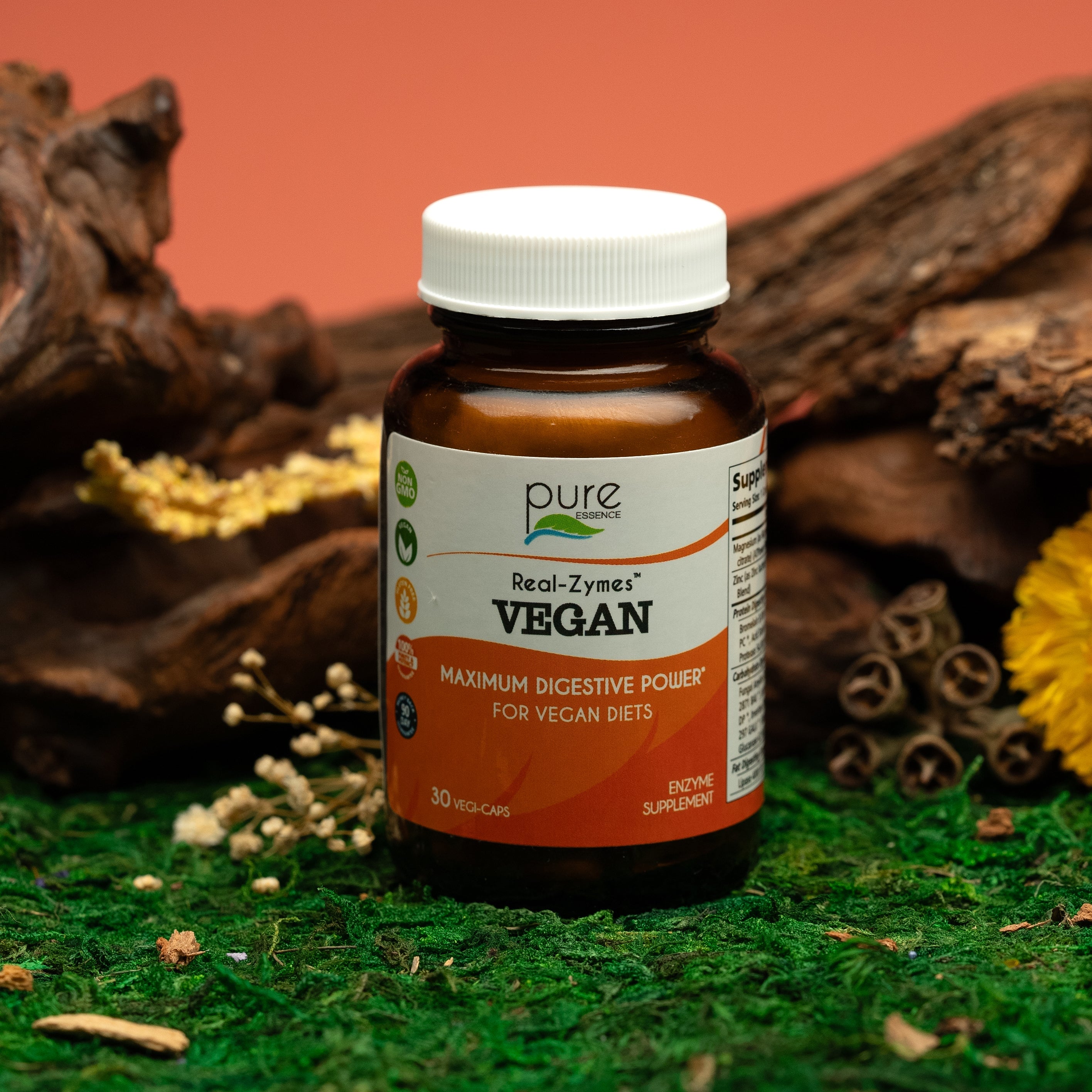 Real-Zymes™ VEGAN Gut Pure Essence Labs