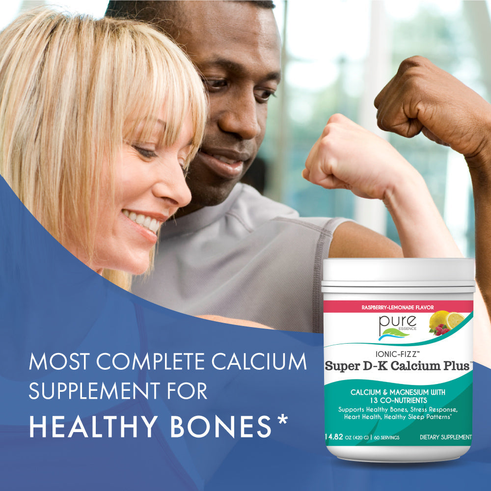 Ionic-Fizz™ Super D-K Calcium Plus™ Bone & Joint Pure Essence Labs