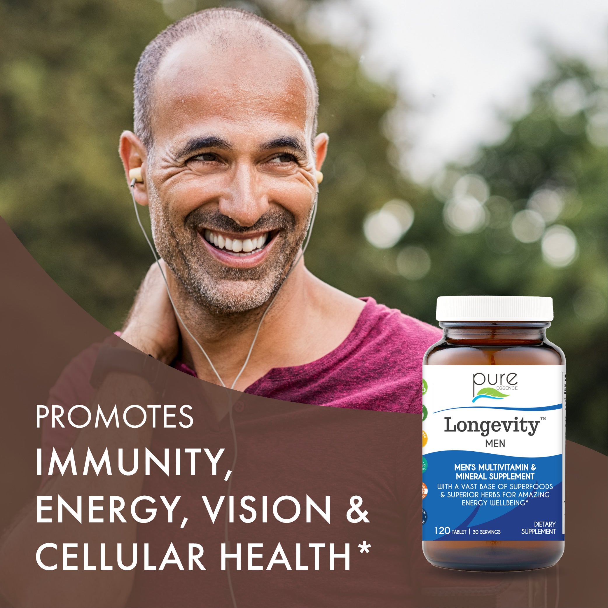 Longevity™ Men Men's Pure Essence Labs