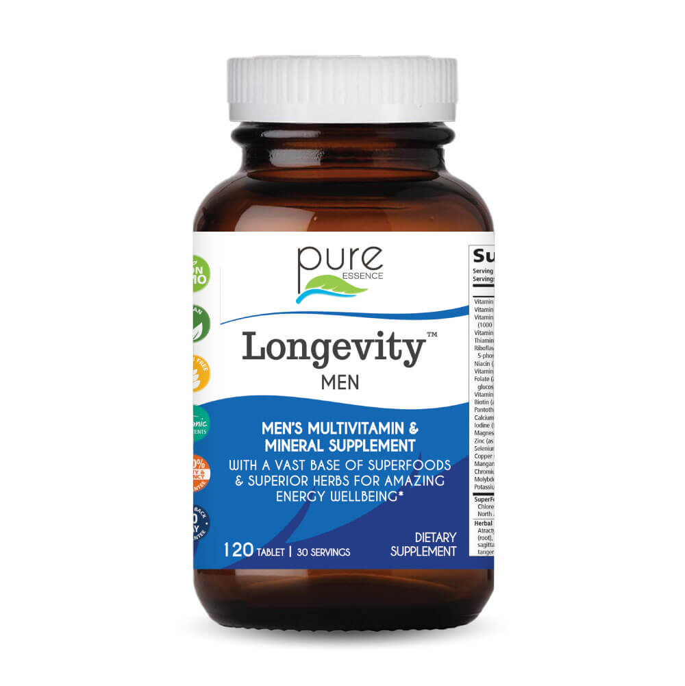 Longevity™ Men Men's Pure Essence Labs 30 Day (120ct)  