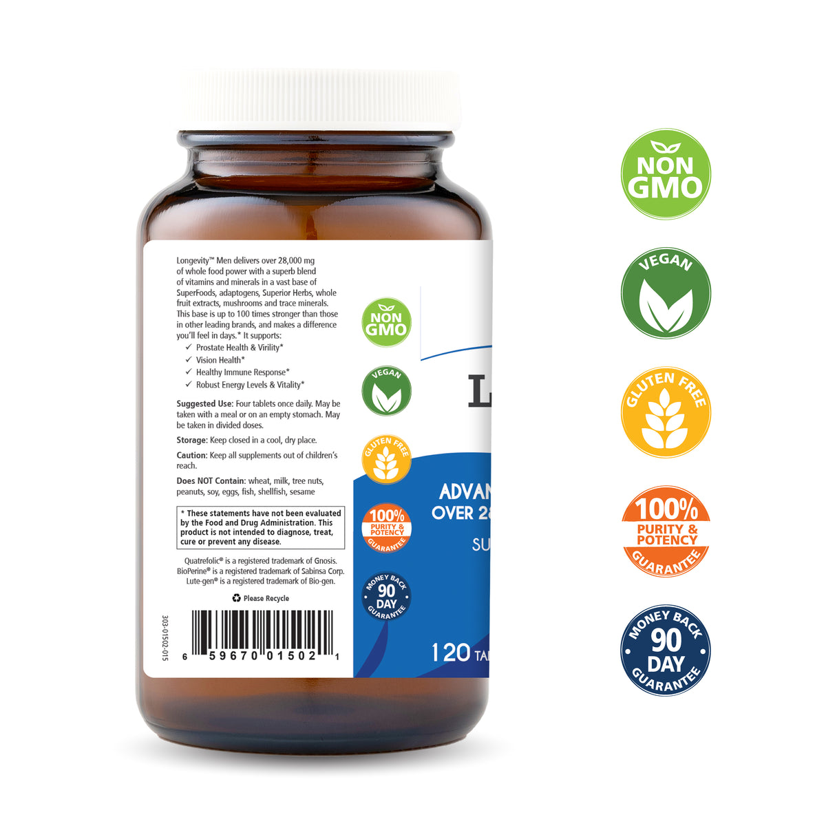 Longevity™ Men Men's Pure Essence Labs