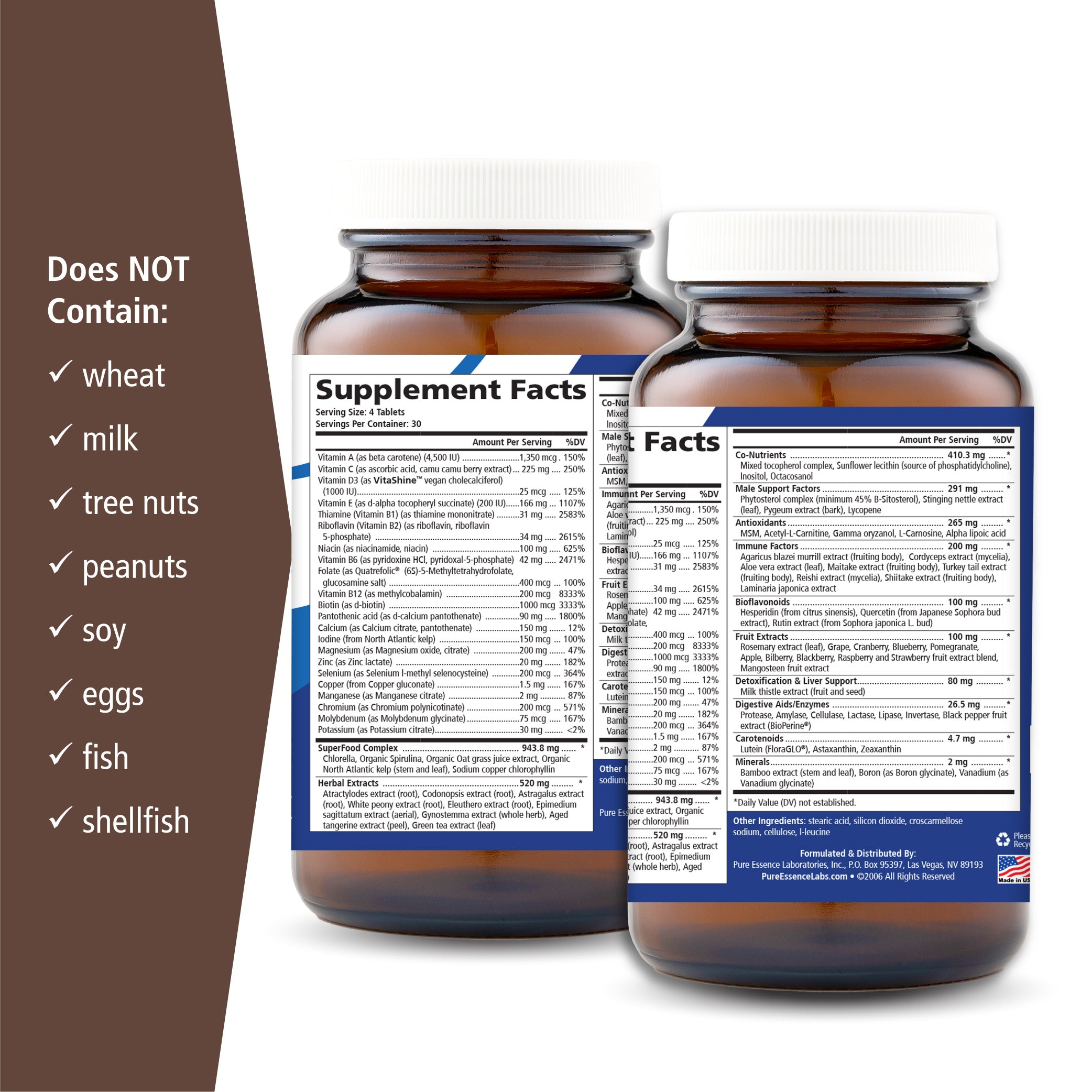 Longevity™ Men Men's Pure Essence Labs