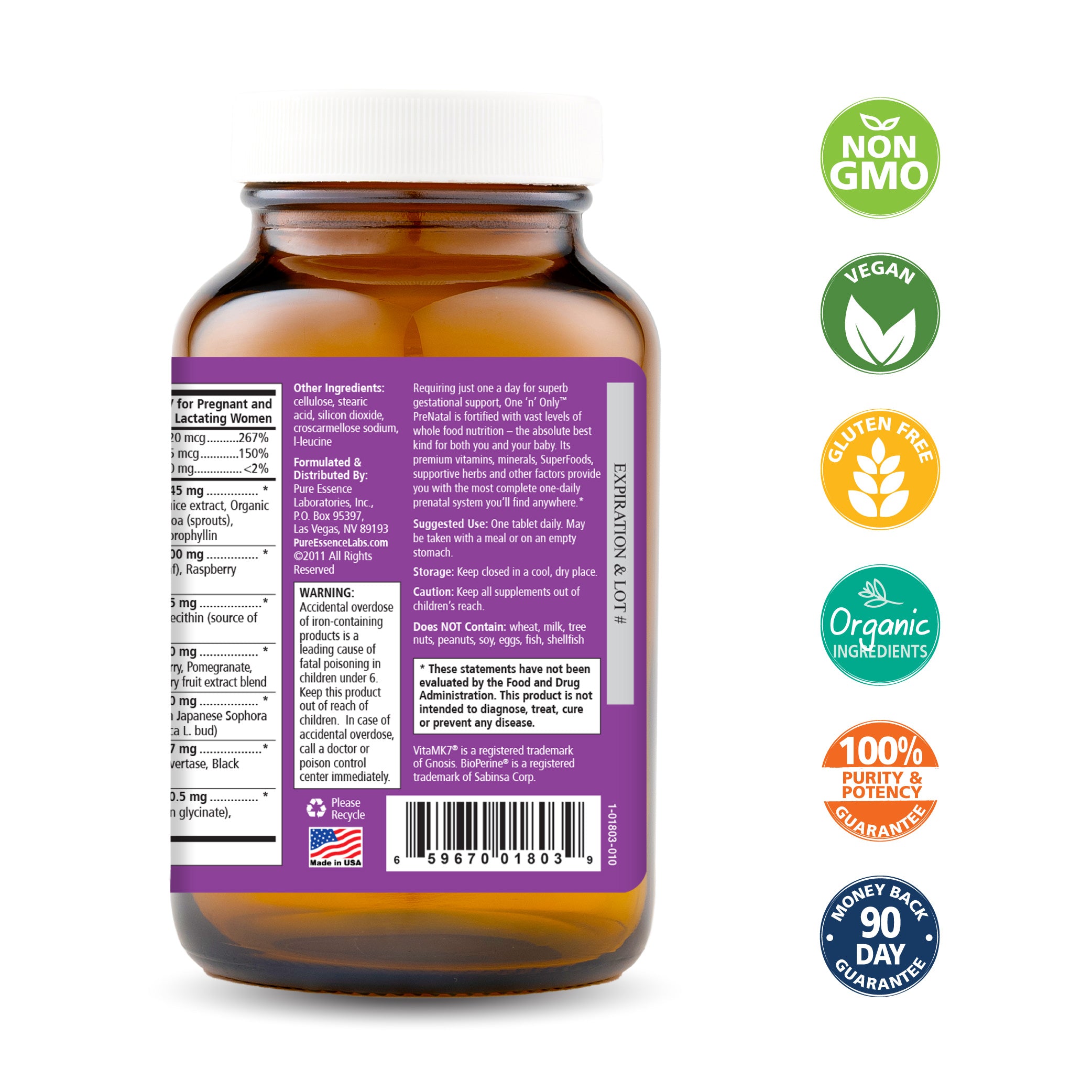 One 'n' Only™ PreNatal Women's Pure Essence Labs