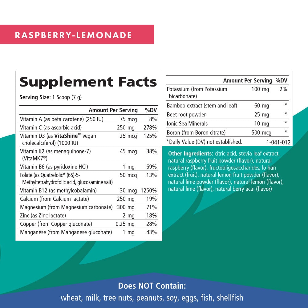 Ionic-Fizz™ Super D-K Calcium Plus™ Bone & Joint Pure Essence Labs