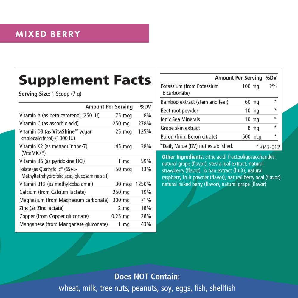 Ionic-Fizz™ Super D-K Calcium Plus™ Bone & Joint Pure Essence Labs