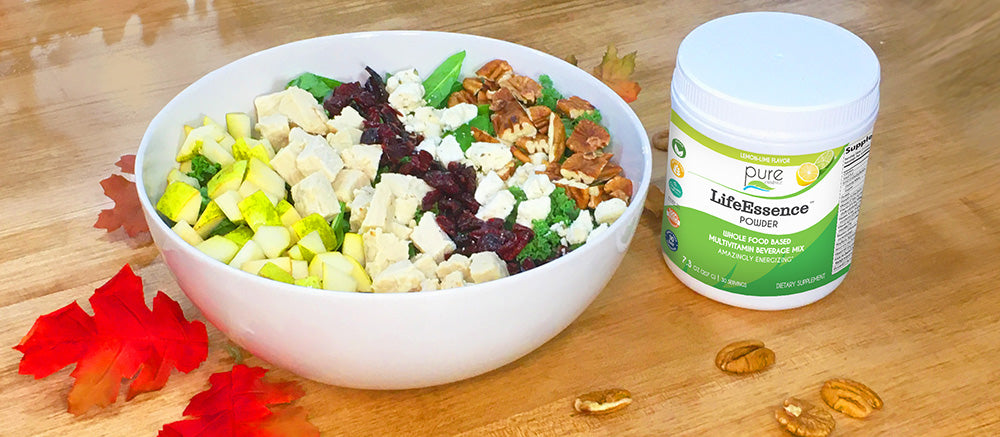 Crisp Autumn Chicken Salad with LifeEssence™ Vinaigrette