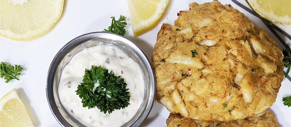 Lion’s Mane Crab Cakes