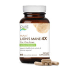 MyPure™ Lion's Mane 4X Mushroom Pure Essence Labs 60 Servings  