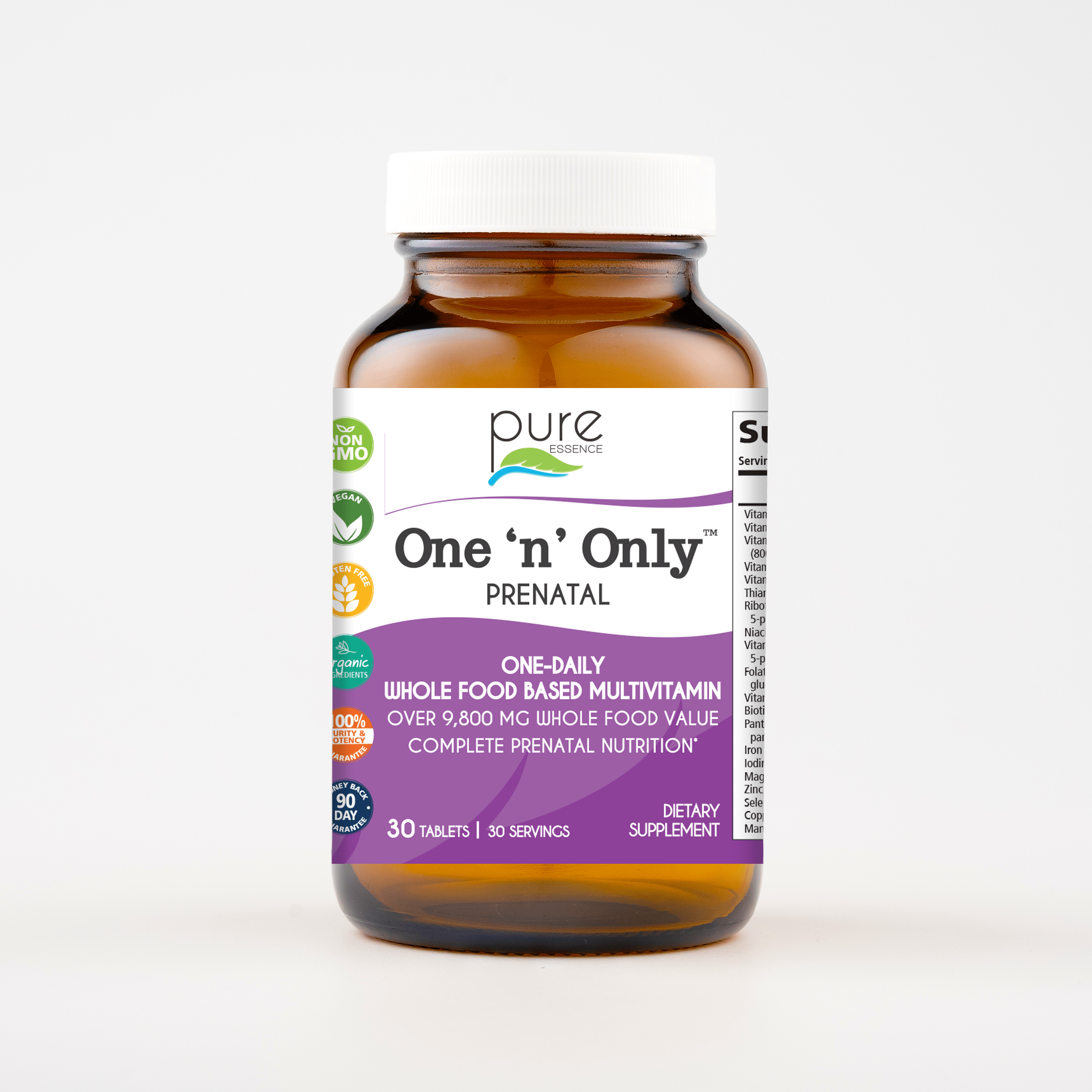 One 'n' Only™ PreNatal Women's Pure Essence Labs 30 Servings