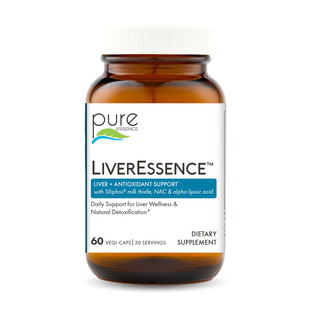 LiverEssence™ Liver & Detox Pure Essence Labs 60 Caps | 30 Servings