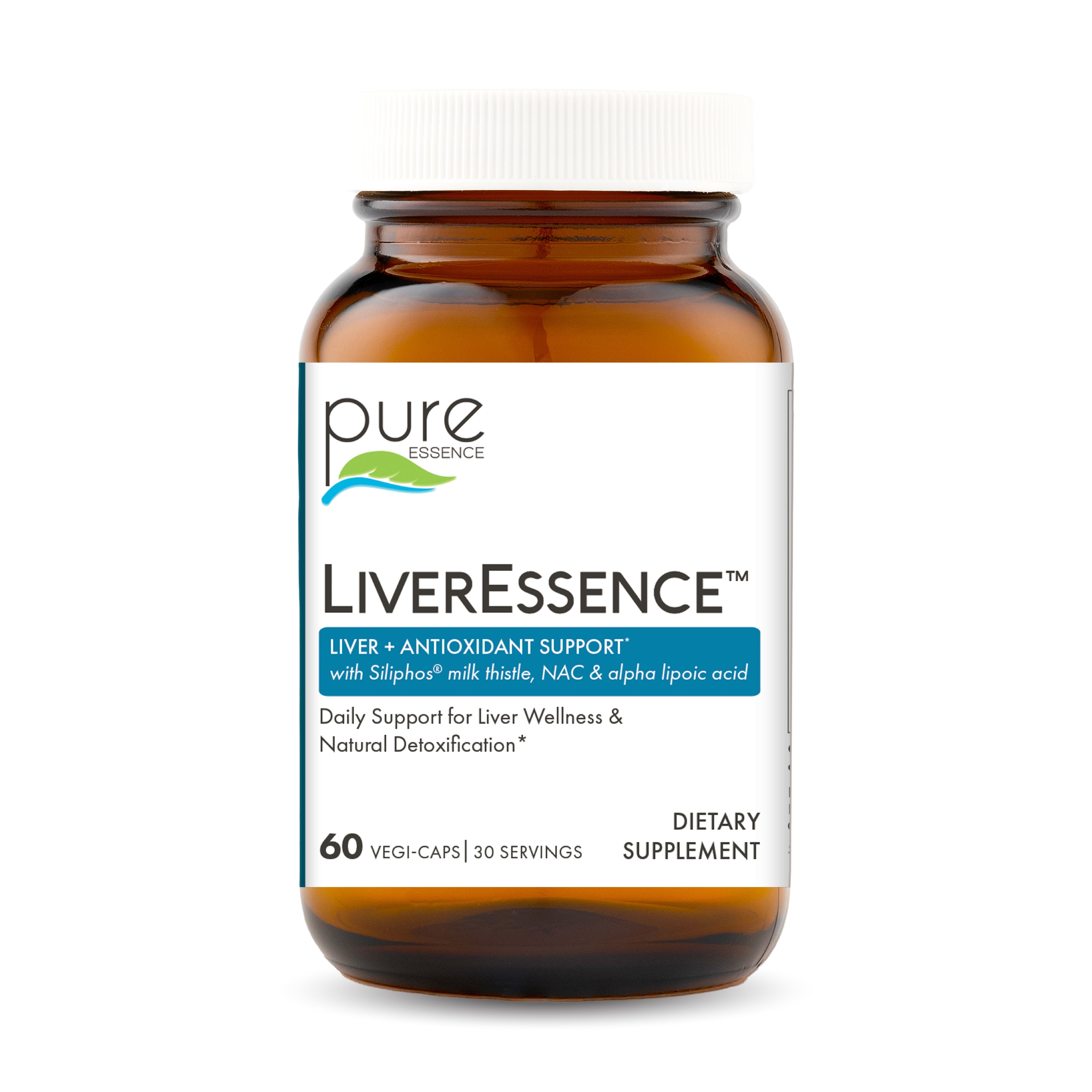 LiverEssence™ - Liver Support With Finest Milk Thistle Extract