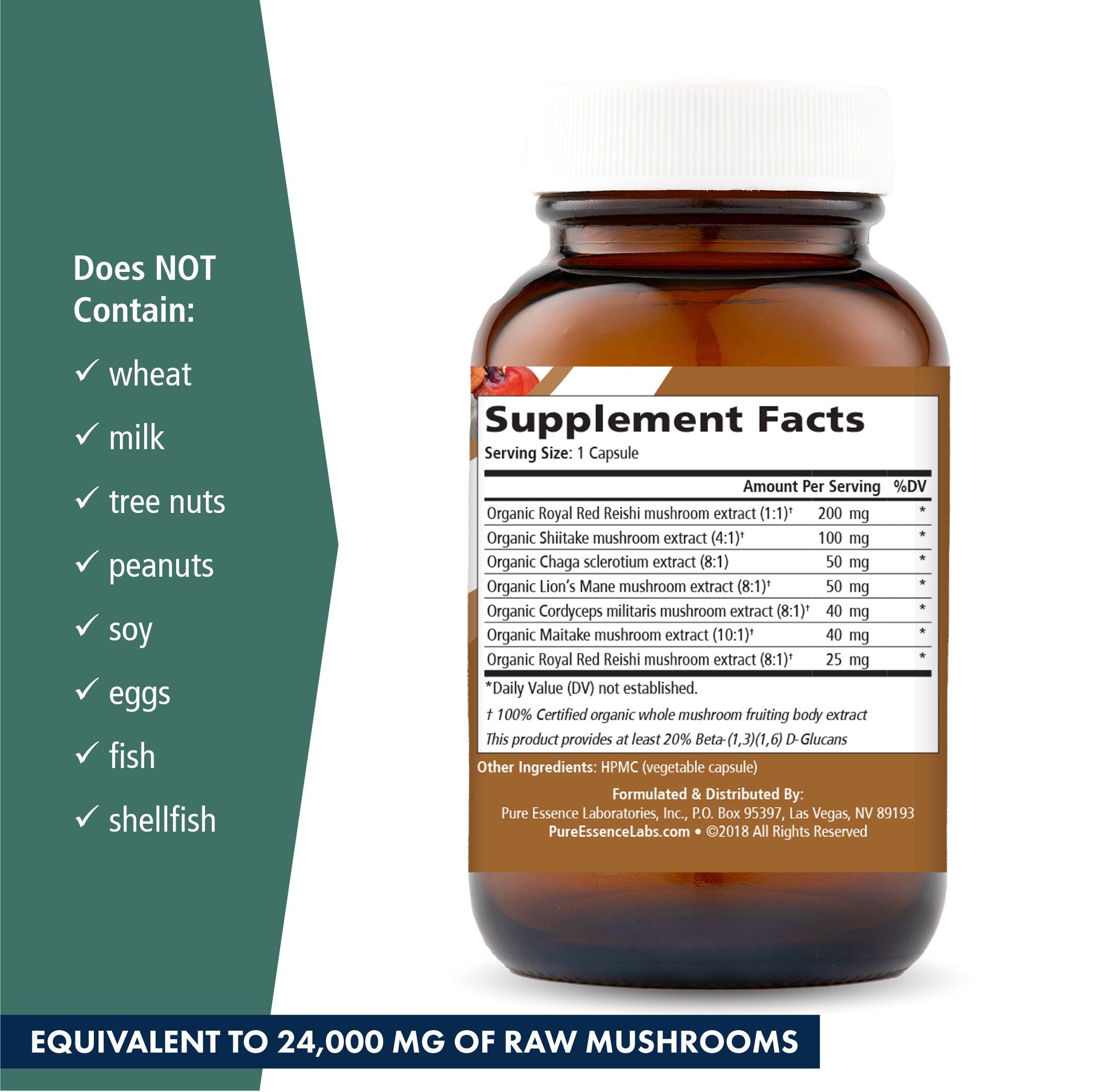 MyPure™ MYcoMune™ 4X Mushroom Pure Essence Labs   