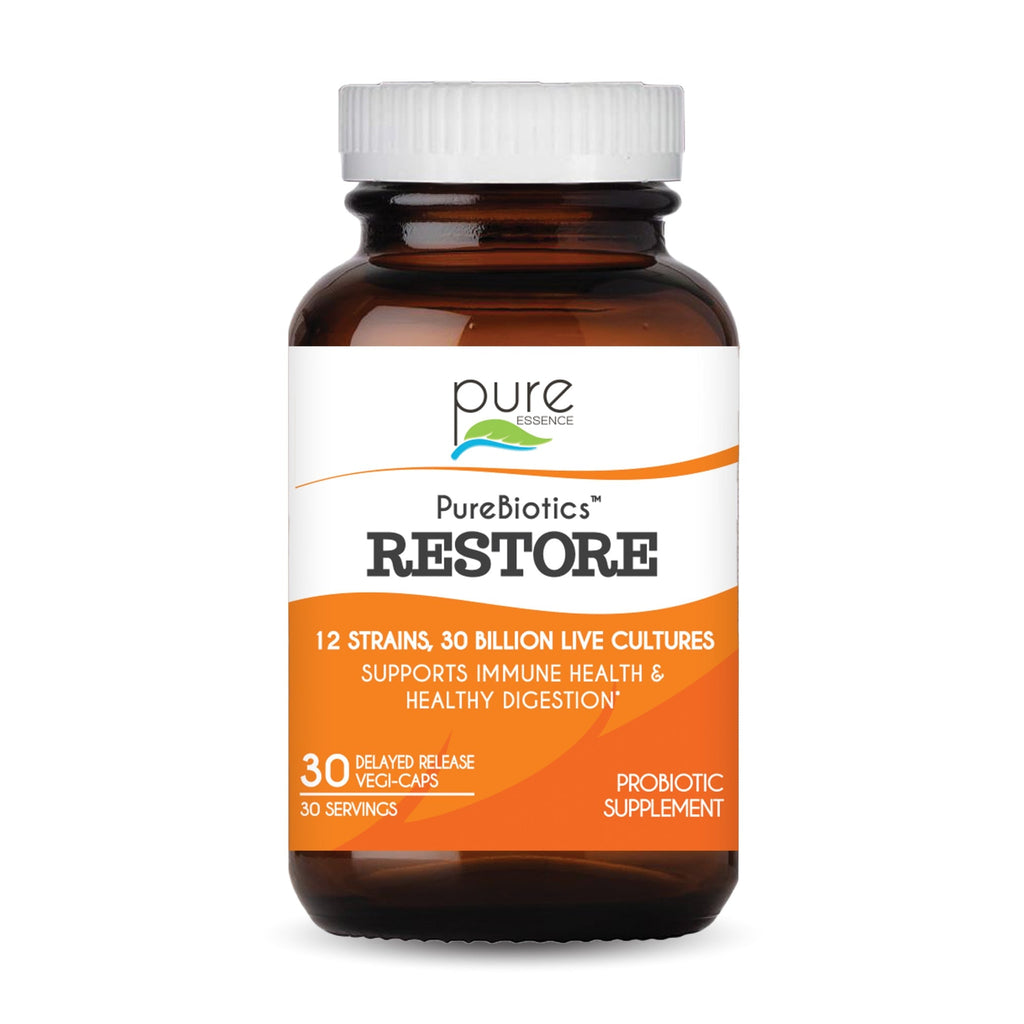 PureBiotics™ Restore Gut Pure Essence Labs 30 Day (30ct)  