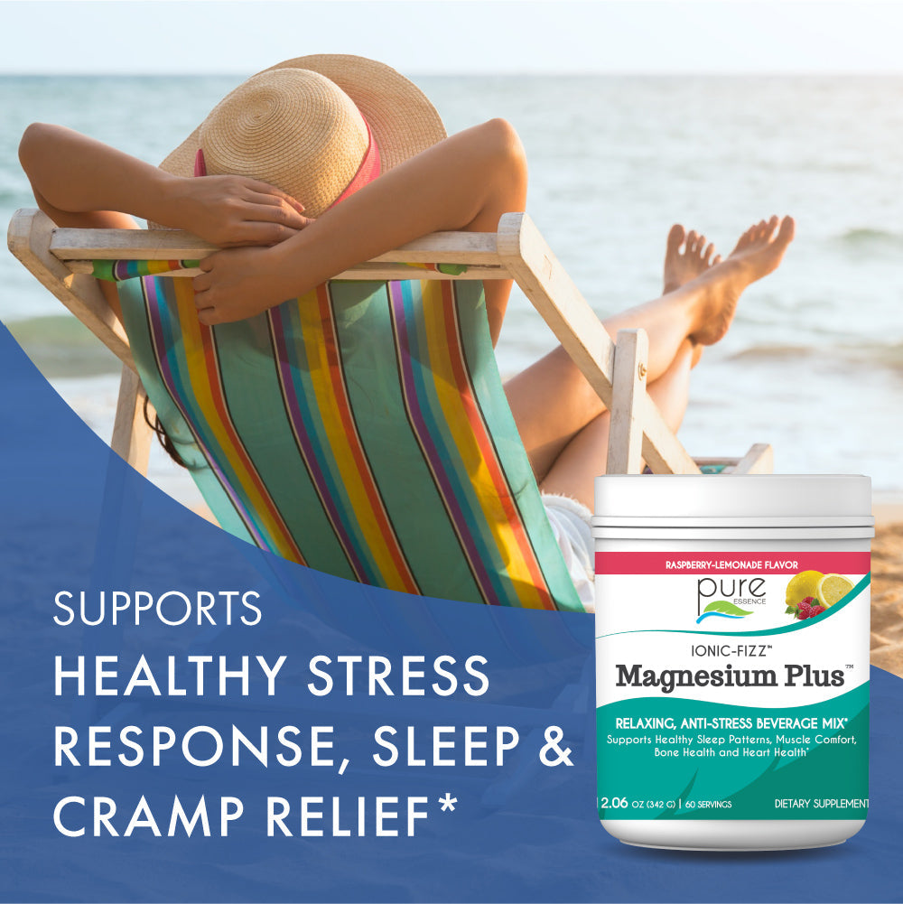 Ionic-Fizz™ Magnesium Plus™ Stress & Mood Pure Essence Labs   