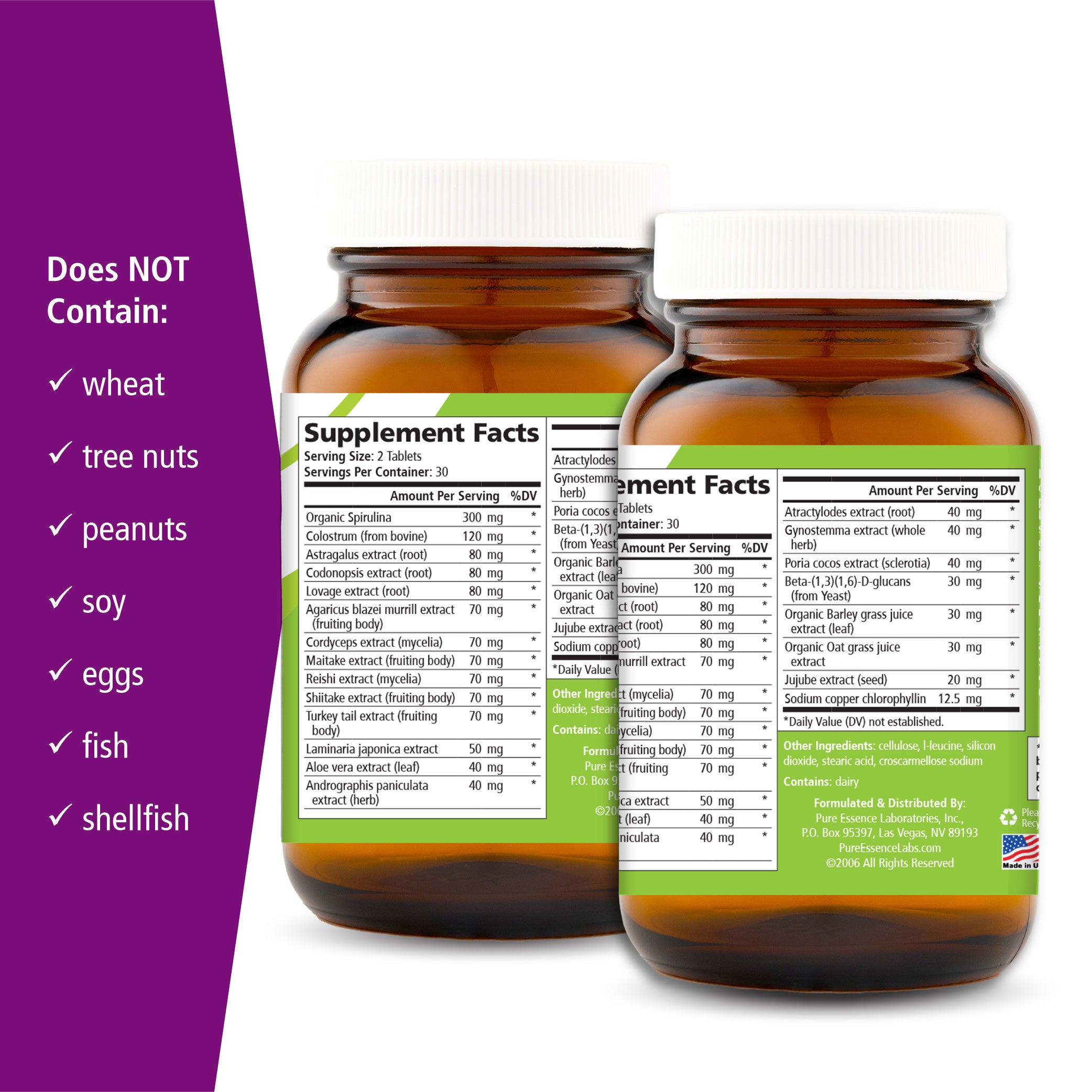 Immune Support System™ Immune Support Pure Essence Labs   