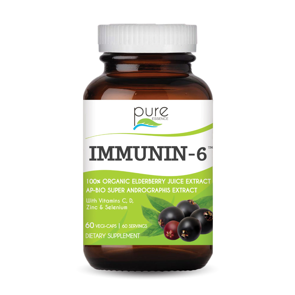 IMMUNIN-6™ Immune Support Pure Essence Labs 60 Day (60ct)  