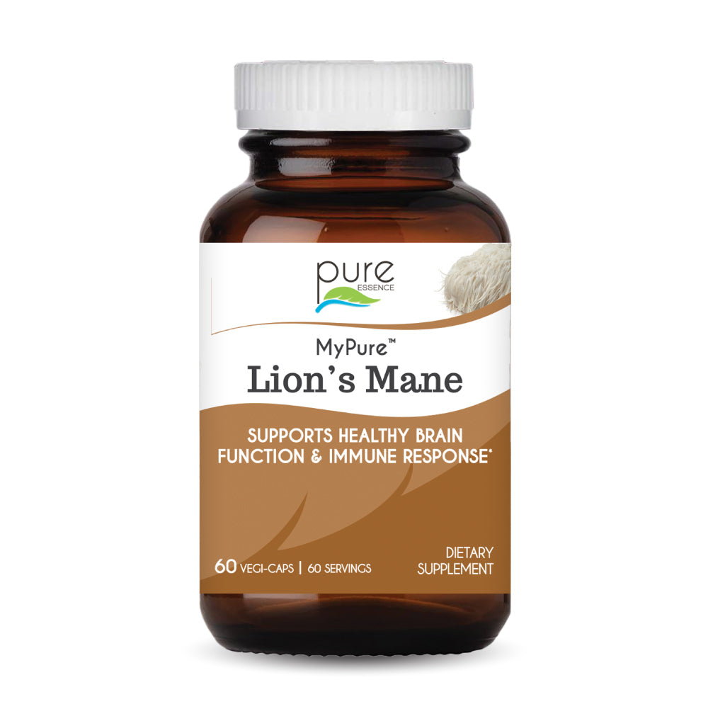 MyPure™ Lion's Mane Mushroom Pure Essence Labs 60 Day (60ct)  