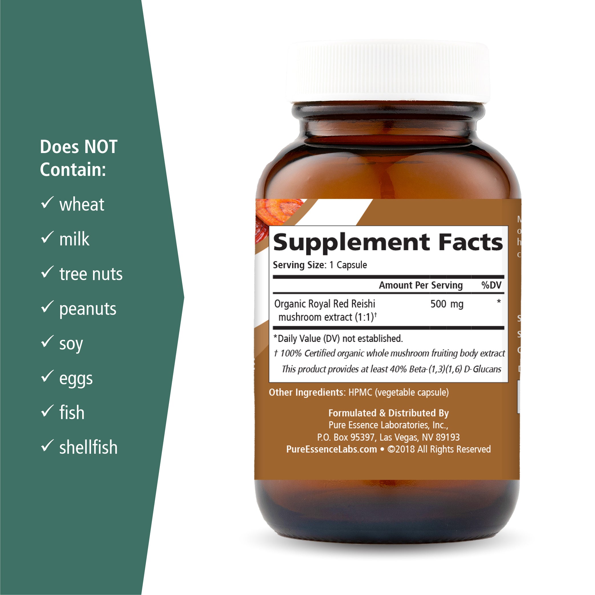 MyPure™ Reishi Mushroom Pure Essence Labs   