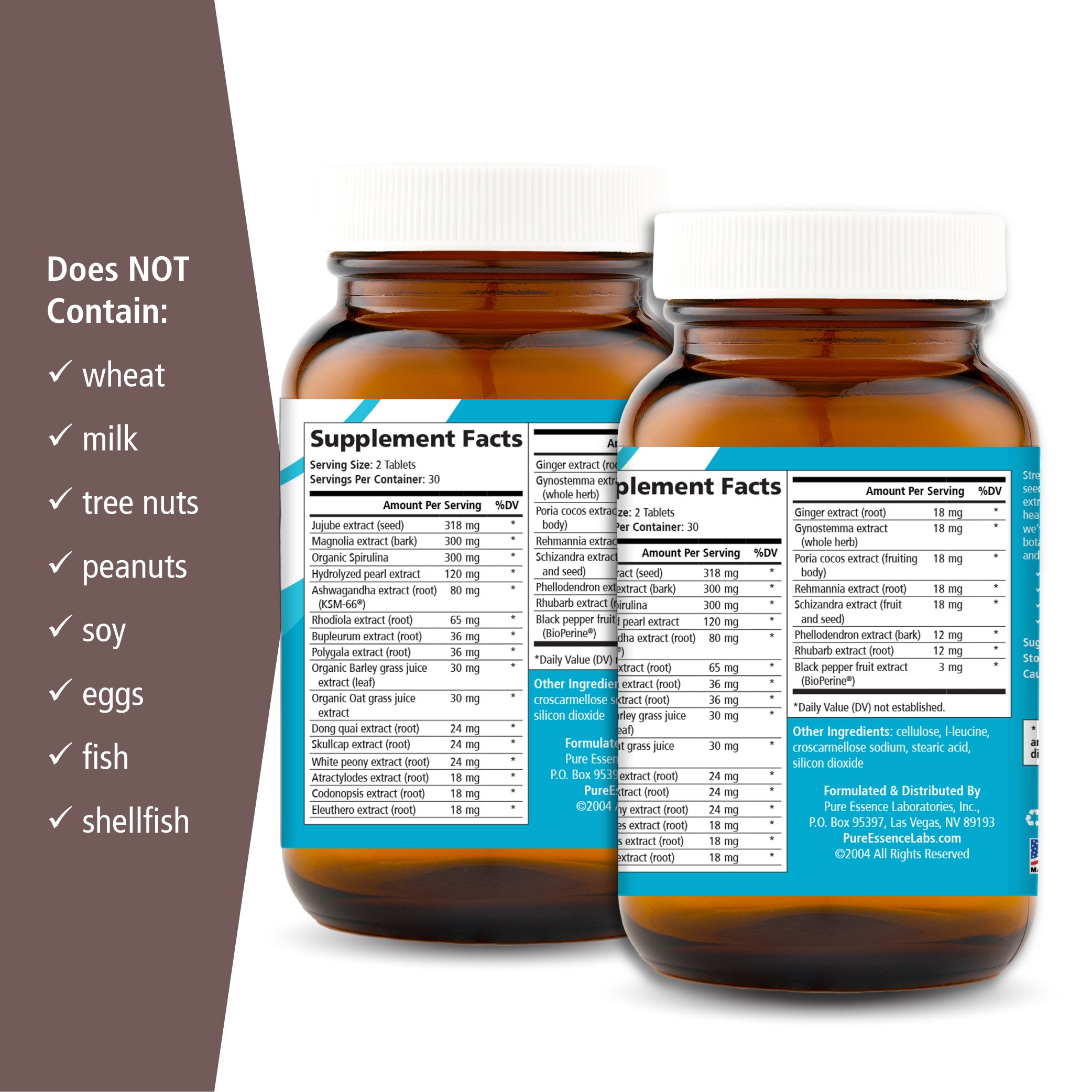 Stress Support System™ Stress & Mood Pure Essence Labs   