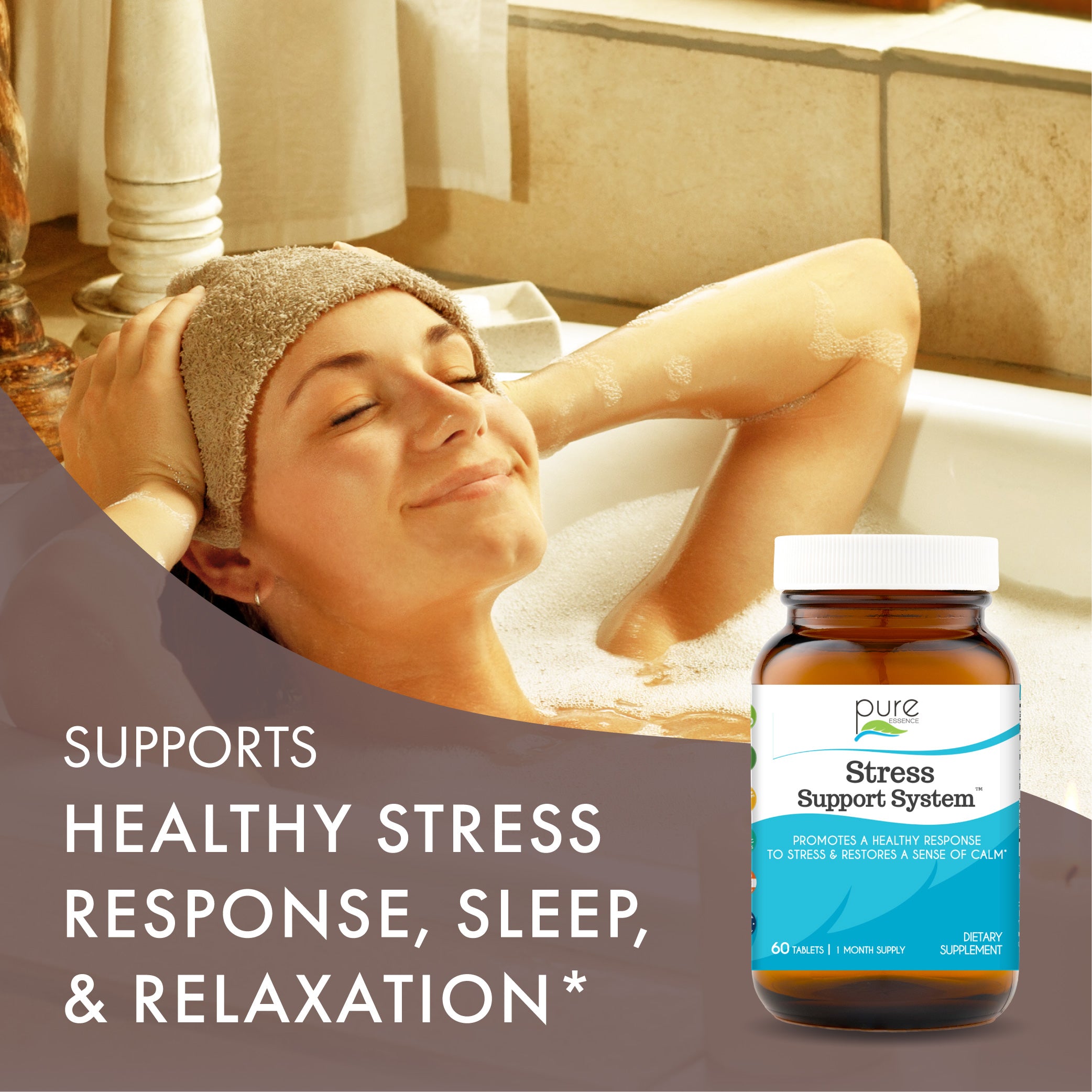 Stress Support System™ Stress & Mood Pure Essence Labs   